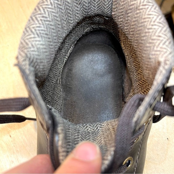 *Dr. Martens | Maelly Brown Boots with Herringbone Collar Size 10.5 - Picture 13 of 14